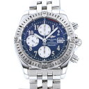 ブライトリング BREITLING クロノマット エボリューション A156C47PA ブルー/シル ...