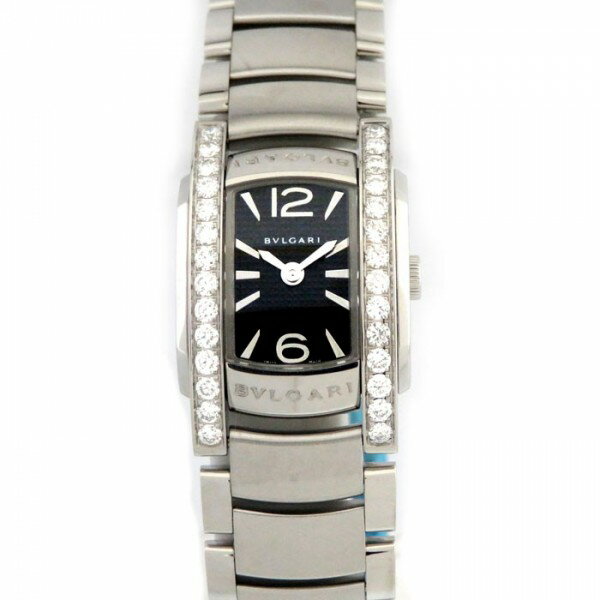 ブルガリ BVLGARI アショーマ D AA26BSDS ブラック文字盤 新品 腕時計 レディース
