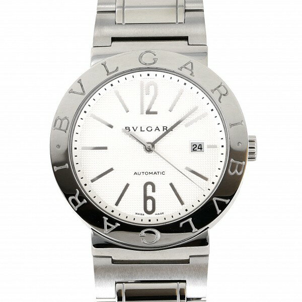 ブルガリ BVLGARI ブルガリブルガリ BB42WSSDAUTO ホワイト文字盤 新品 腕時計 メンズ