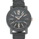 ブルガリブルガリ 腕時計（メンズ） ブルガリ BVLGARI ブルガリブルガリ カーボンゴールド BBP40BCGLD/N ブラック文字盤 新品 腕時計 メンズ