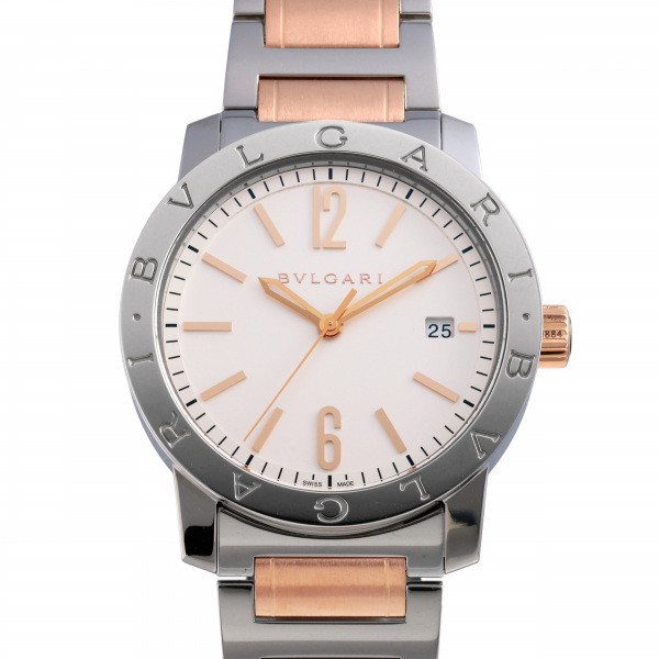 ブルガリブルガリ 腕時計（メンズ） ブルガリ BVLGARI ブルガリブルガリ BB39WSPGD シルバー文字盤 新品 腕時計 メンズ