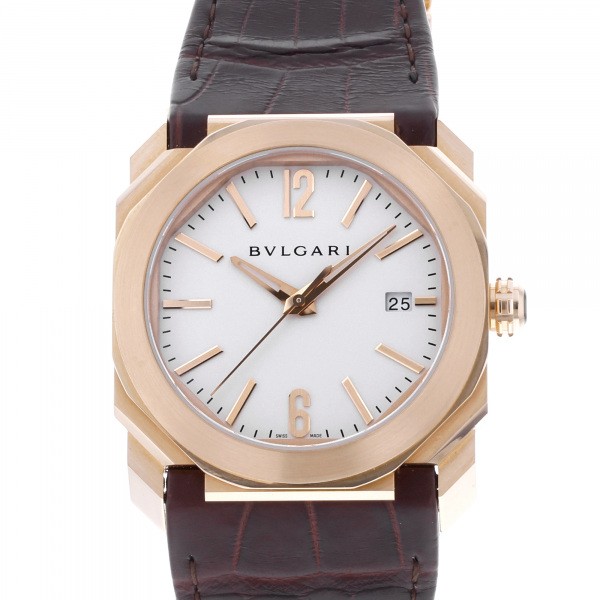 ソロテンポ 腕時計（メンズ） ブルガリ BVLGARI オクト ソロテンポ BGOP38WGLD シルバー文字盤 新品 腕時計 メンズ