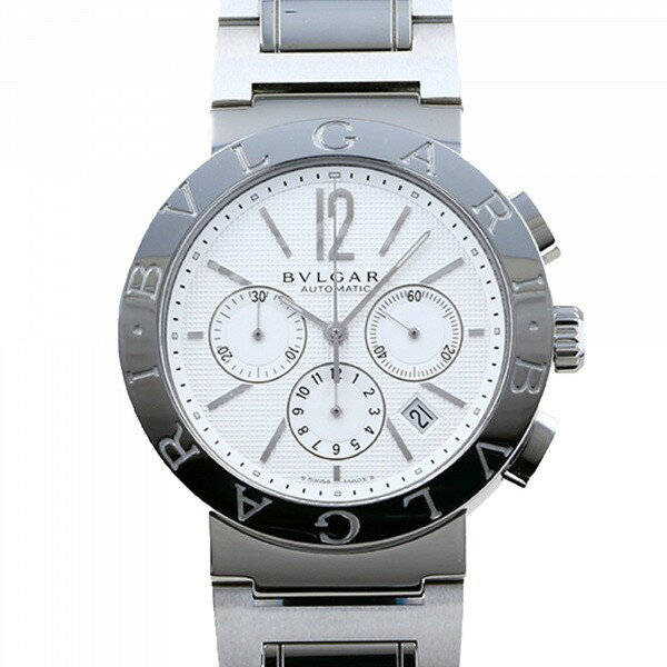 ブルガリブルガリ 腕時計（メンズ） ブルガリ BVLGARI ブルガリブルガリ クロノグラフ BB42WSSDCH シルバー文字盤 新品 腕時計 メンズ