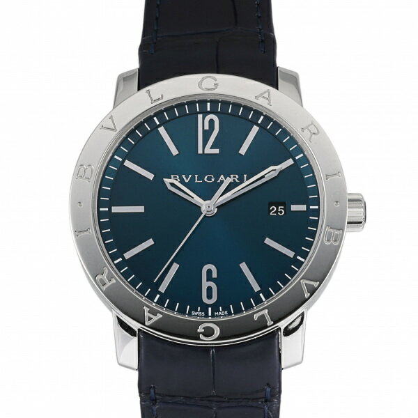 ブルガリブルガリ 腕時計（メンズ） ブルガリ BVLGARI ブルガリブルガリ BB41C3SLD ブルー文字盤 新品 腕時計 メンズ