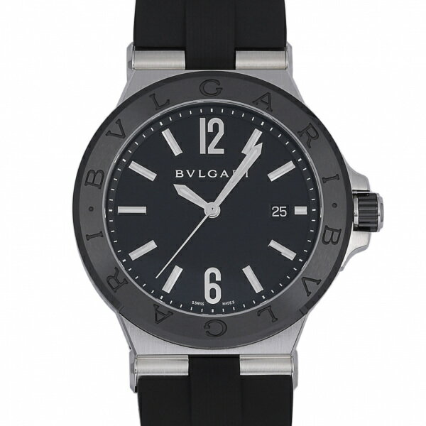 ブルガリ BVLGARI ディアゴノ セラミック 102029 DG42BSCVD ブラック文字盤 新品 腕時計 メンズ