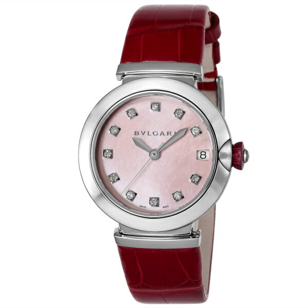 ブルガリ BVLGARI ルチェア LU33C2SLD11 ピンク文字盤 腕時計 レディース