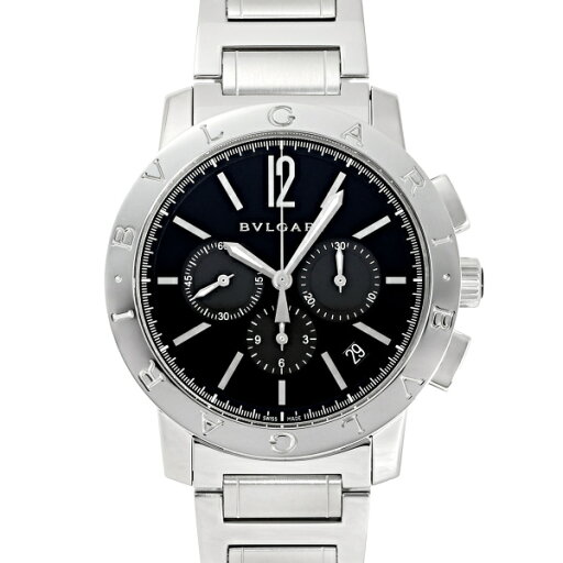 ブルガリ BVLGARI ブルガリブルガリ クロノグラフ 102045 BB41BSSDCH ブラック文字盤 アウトレット 腕時計 メンズ ブルガリ BVLGARI ブルガリブルガリ クロノグラフ 102045 BB41BSSDCH ブラック文字盤 アウトレット 腕時計 メンズ