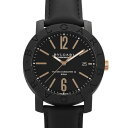 ブルガリブルガリ 腕時計（メンズ） ブルガリ BVLGARI ブルガリブルガリ 102248 BBP40BCGLD ブラック文字盤 新品 腕時計 メンズ