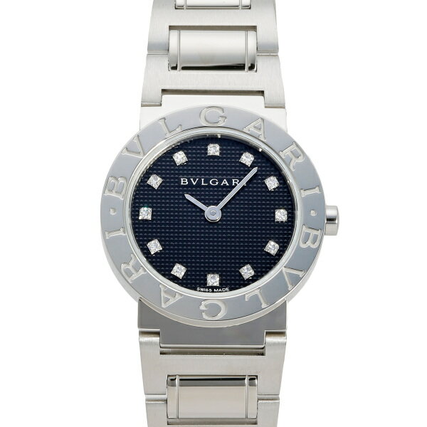 ブルガリ ブルガリブルガリ 腕時計（レディース） ブルガリ BVLGARI ブルガリブルガリ 101356 BB26BSS/12 ブラック文字盤 新品 腕時計 レディース