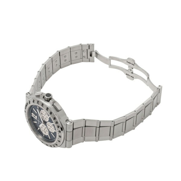 ブルガリ BVLGARI ディアゴノ ヴェロチッシモ 102587 DG41C3SSDCHTA ブルー/シルバー文字盤 新品 腕時計 メンズ