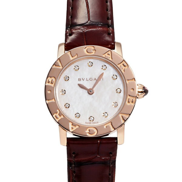ブルガリ BVLGARI ブルガリブルガリ 102751 BBLP26WGLC11/12 ホワイト文字盤 新品 腕時計 レディース