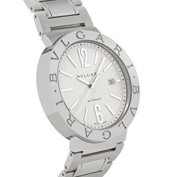 ブルガリ BVLGARI ブルガリブルガリ 101381 BB42WSSDAUTO ホワイト文字盤 新品 腕時計 メンズ