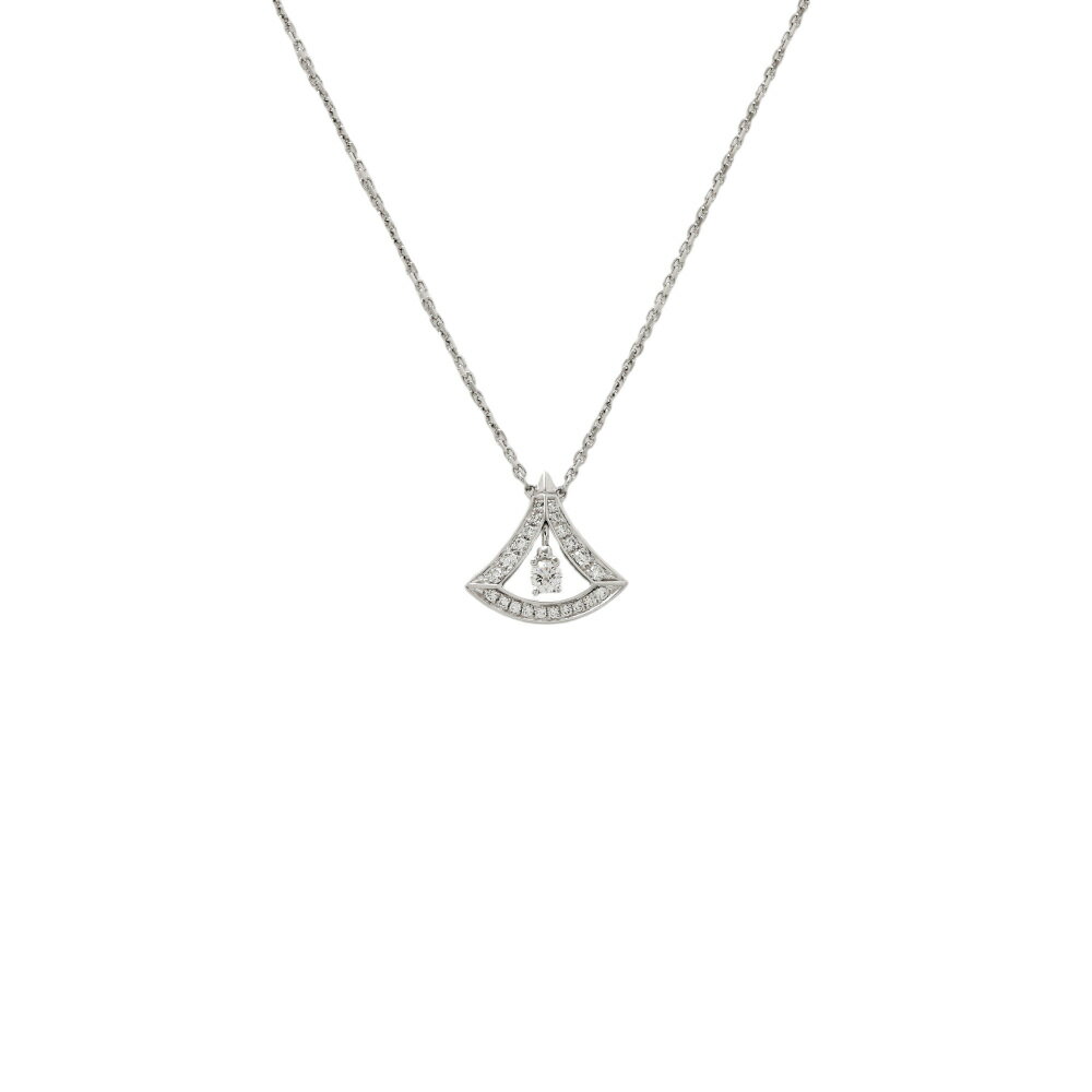 ブルガリ ディーヴァドリーム K18ホワイトゴールド ネックレス 中古