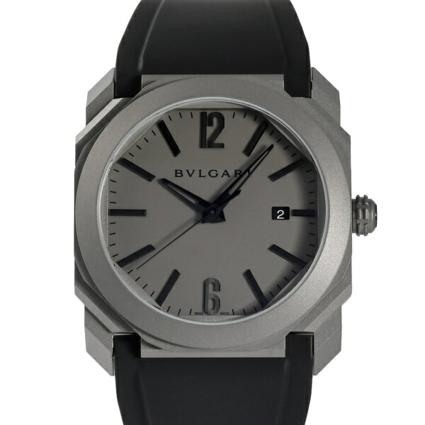 ブルガリ BVLGARI オクト ソロテンポ 102858 BGO41C14TVD グレー文字盤 新品 腕時計 メンズ