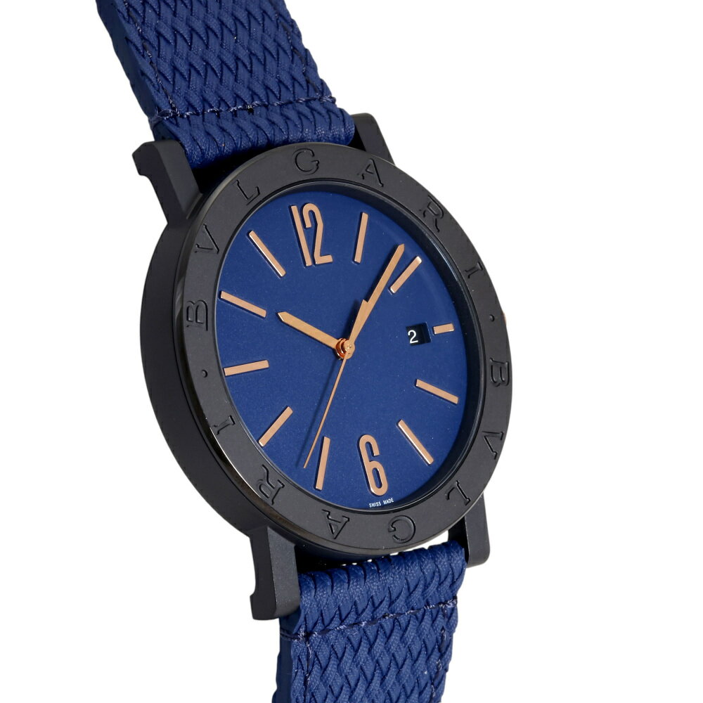 ブルガリ BVLGARI ブルガリブルガリ ソロテンポ BB41C3BSVD/MB ブルー文字盤 新品 腕時計 メンズ