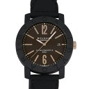 ブルガリブルガリ 腕時計（メンズ） ブルガリ BVLGARI ブルガリブルガリ BBP40C11CGLD ブラウン文字盤 新品 腕時計 メンズ