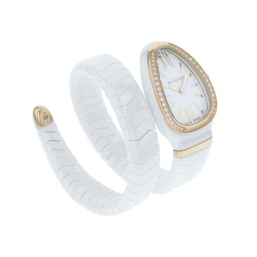 ブルガリ BVLGARI セルペンティ SPC35WGDWCGD1.1T ホワイト文字盤 レディース 腕時計 【新品】
