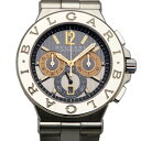 ブルガリ BVLGARI ディアゴノ カリブロ303 DG42C14SWGSDCH グレー/シルバー ...