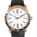 ブルガリブルガリ 腕時計（メンズ） ブルガリ BVLGARI ブルガリブルガリ BBP39WGLD ホワイト文字盤 未使用 腕時計 メンズ