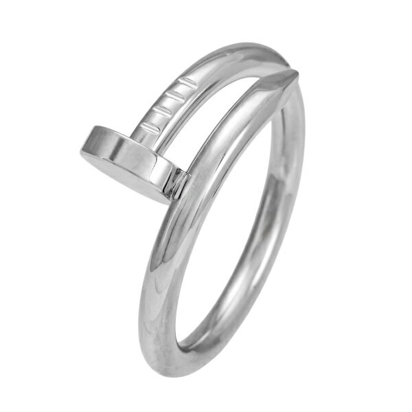 カルティエ ジュストアンクル クラシックモデル K18ホワイトゴールド リング 中古のサムネイル