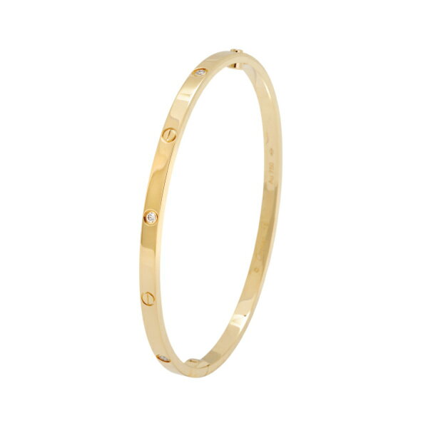 カルティエ ラブ SM K18イエローゴールド ブレスレット 中古(4)