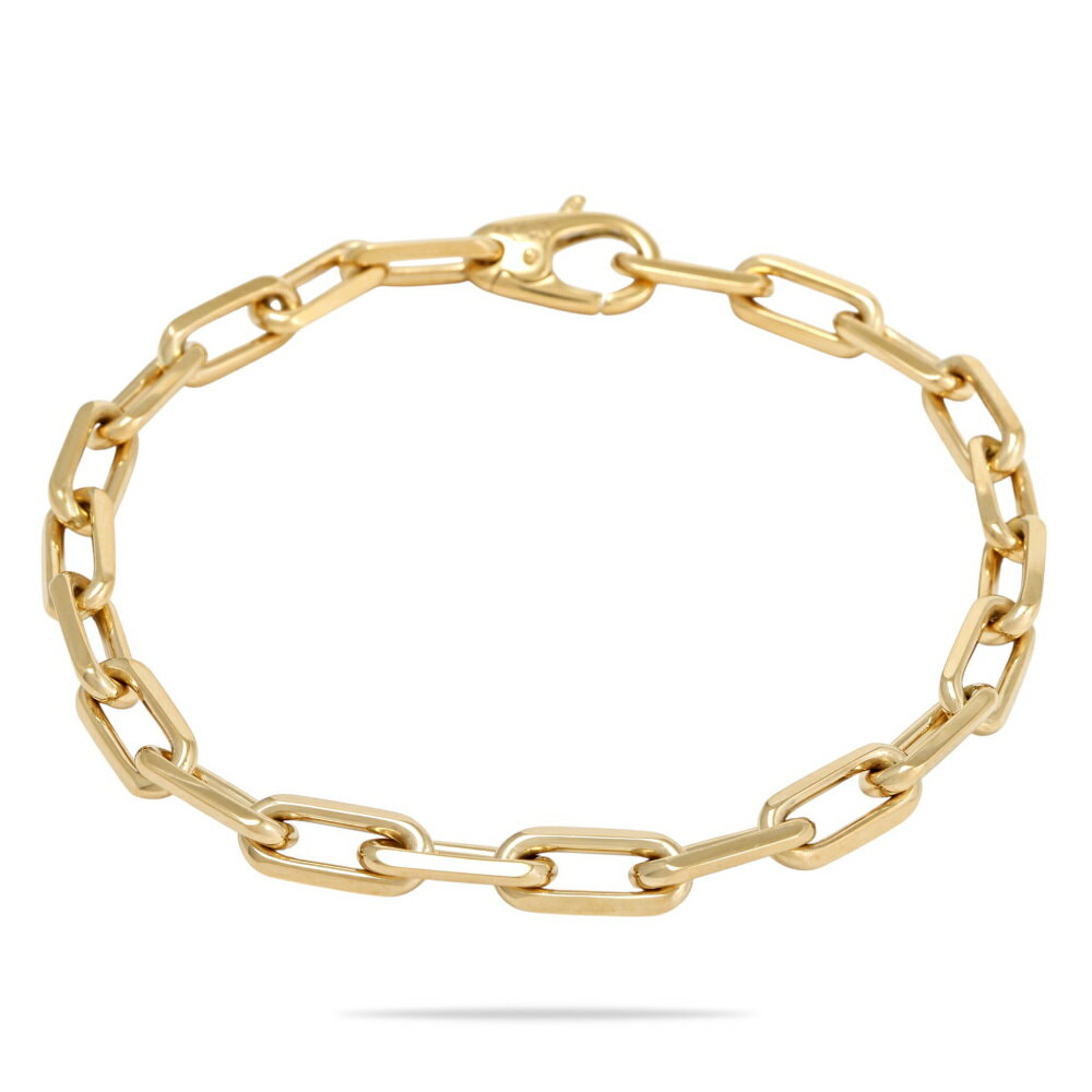 カルティエ サントス ミディアムモデル K18イエローゴールド ブレスレット 中古