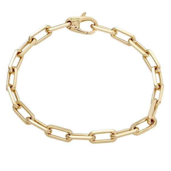 カルティエ サントス ミディアムモデル K18イエローゴールド ブレスレット 中古