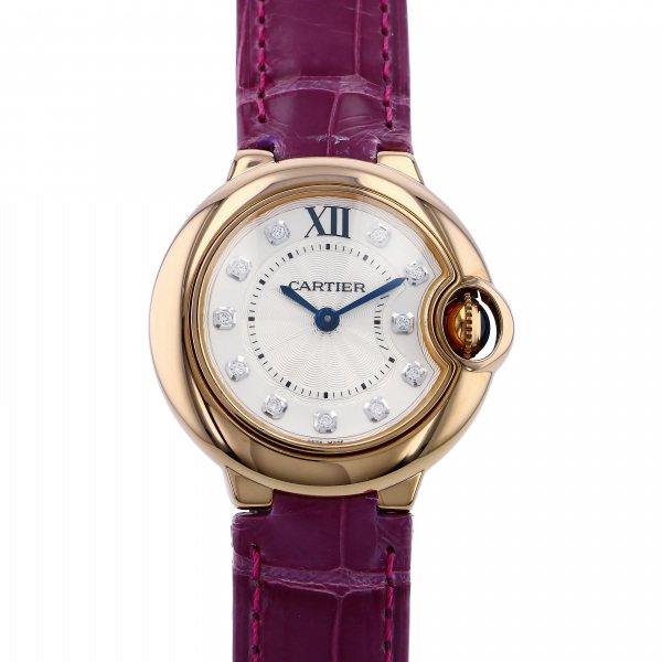 カルティエ Cartier バロンブルー WJBB0019 シルバー文字盤 新品 腕時計 レディース