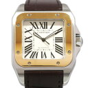 カルティエ Cartier サントス 100 LM W20072X7 シルバー文字盤 新品 腕時計  ...