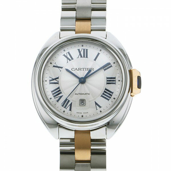 カルティエ Cartier クレ ドゥ W2CL0004 シルバー文字盤 新品 腕時計 レディース
