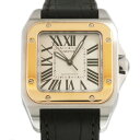 カルティエ Cartier サントス 100 MM W20107X7 シルバー文字盤 新品 腕時計  ...