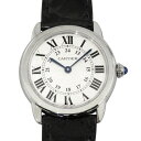 カルティエ Cartier ロンドソロ SM W6700155 シルバー文字盤 新品 腕時計 レディ ...