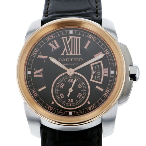 カルティエ Cartier カリブル ドゥ W7100051 ブラウン文字盤 新品 腕時計 メンズ カルティエ Cartier カリブル ドゥ W7100051 ブラウン文字盤 新品 腕時計 メンズ