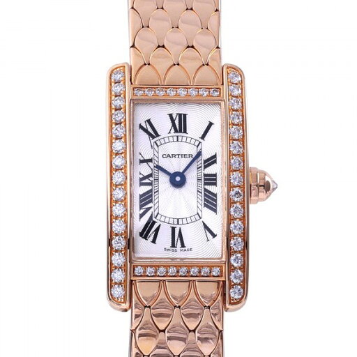 カルティエ Cartier タンク アメリカン ミニ WB710012 シルバー文字盤 新品 腕時計 レディース カルティエ Cartier タンク アメリカン ミニ WB710012 シルバー文字盤 新品 腕時計 レディース