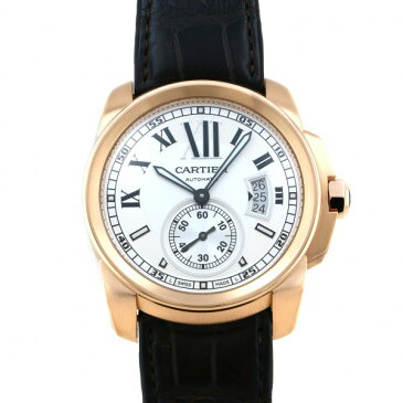 カルティエ Cartier カリブル ドゥ W7100009 シルバー文字盤 中古 腕時計 メンズ
