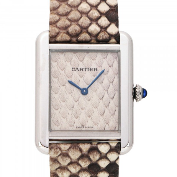 カルティエ Cartier タンク タンクソロ W5200020 ベージュ文字盤 未使用 腕時計 レディース