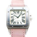 カルティエ Cartier サントス 100 MM W20126X8 シルバー文字盤 新品 腕時計  ...