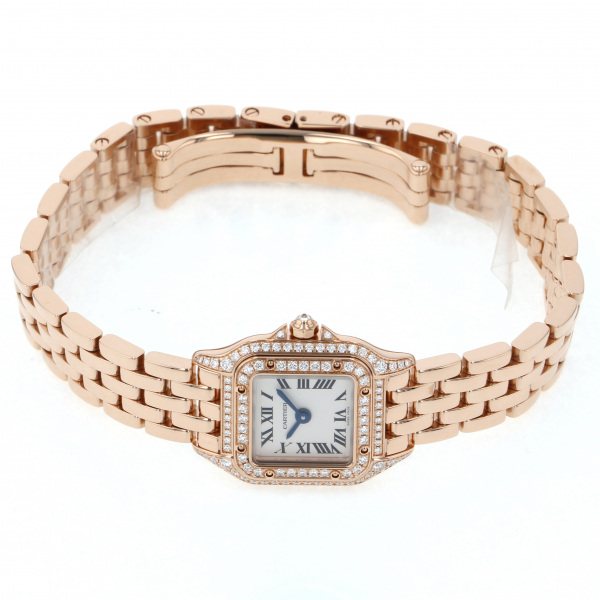 カルティエ Cartier パンテール ドゥ ミニ WJPN0020 シルバー文字盤 新品 腕時計 レディース