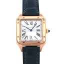 サントス カルティエ Cartier サントス デュモン ウォッチ WGSA0022 シルバー文字盤 新品 腕時計 レディース