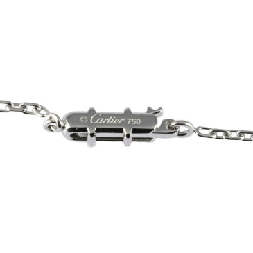 カルティエ Cハート ネックレス/ペンダント K18WG ホワイトゴールド 中古