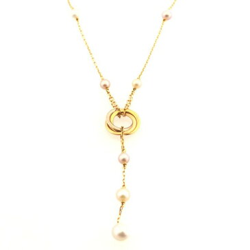 カルティエ トリニティネックレス ネックレス/ペンダント PG ピンクゴールド 中古