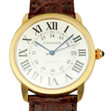 カルティエ Cartier ロンドソロ XL W6701009 シルバー文字盤 新品 腕時計 メンズ
