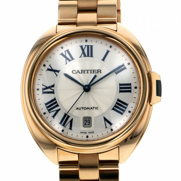 カルティエ Cartier クレ ドゥ WGCL0002 シルバー文字盤 中古 腕時計 メンズ