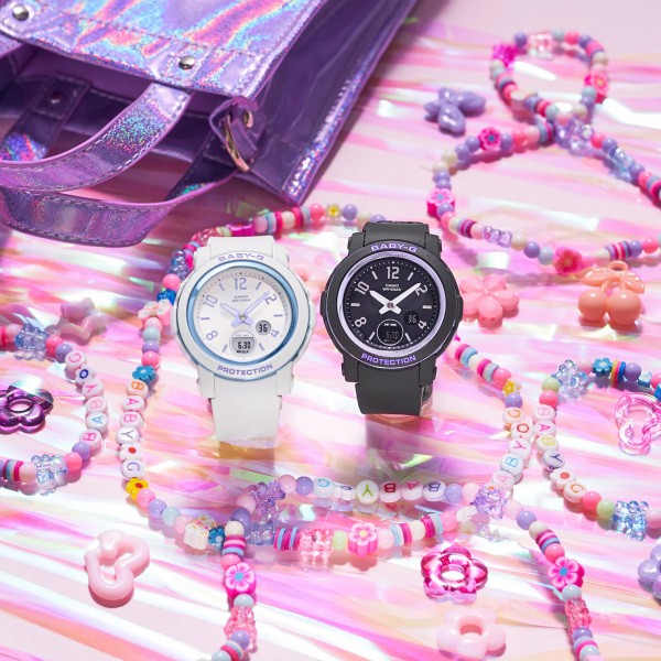 カシオ CASIO ベビージー BGA-290 Series BGA-290DR-1AJF ブラック文字盤 腕時計 レディース
