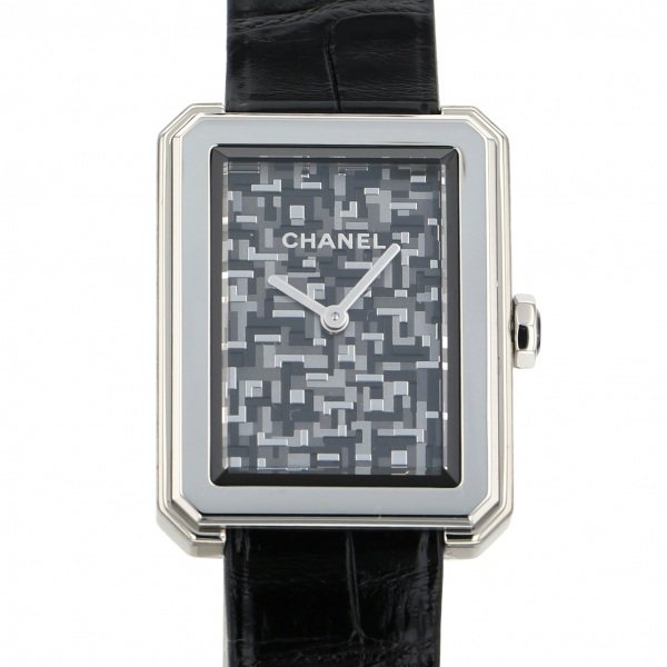シャネル 腕時計（レディース） シャネル CHANEL ボーイフレンド ネオ ツイード H6127 グレー文字盤 新品 腕時計 レディース