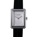 シャネル CHANEL ボーイフレンド H6401 オパールホワイト文字盤 中古 腕時計 レディース