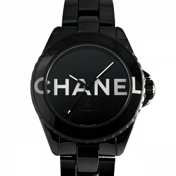 シャネル 腕時計（メンズ） シャネル CHANEL J12 ウォンテッド ドゥ 38MM 数量限定 H7418 ブラック文字盤 新品 腕時計 メンズ