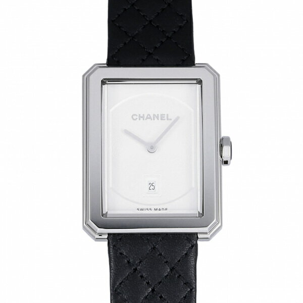 シャネル 腕時計（レディース） シャネル CHANEL ボーイフレンド H6954 ホワイト文字盤 新品 腕時計 レディース