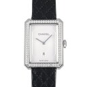 シャネル CHANEL ボーイフレンド H6402 オパールホワイト文字盤 新品 腕時計 レディース