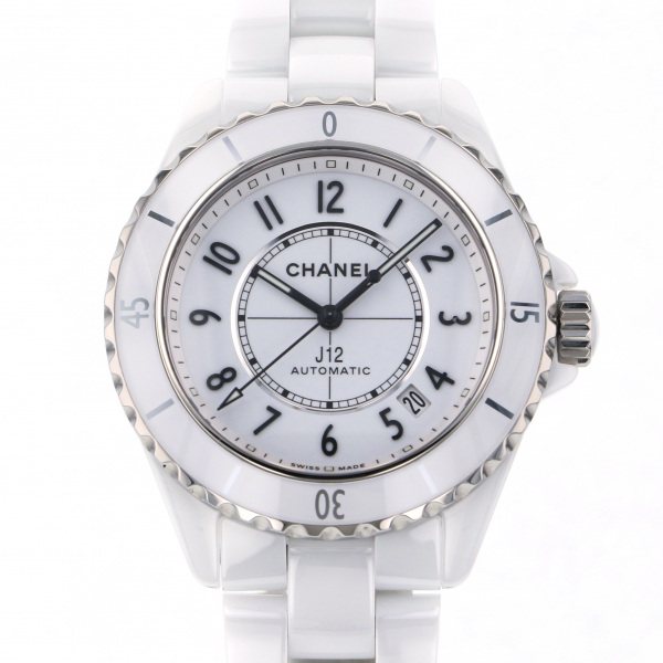 シャネル 腕時計（メンズ） シャネル CHANEL J12 キャリバー12.1 38mm H5700 ホワイト文字盤 新品 腕時計 メンズ